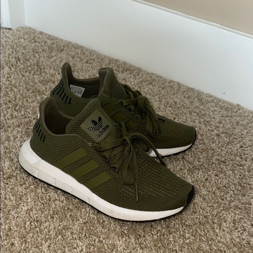 Adidas Olive Green Sneakers